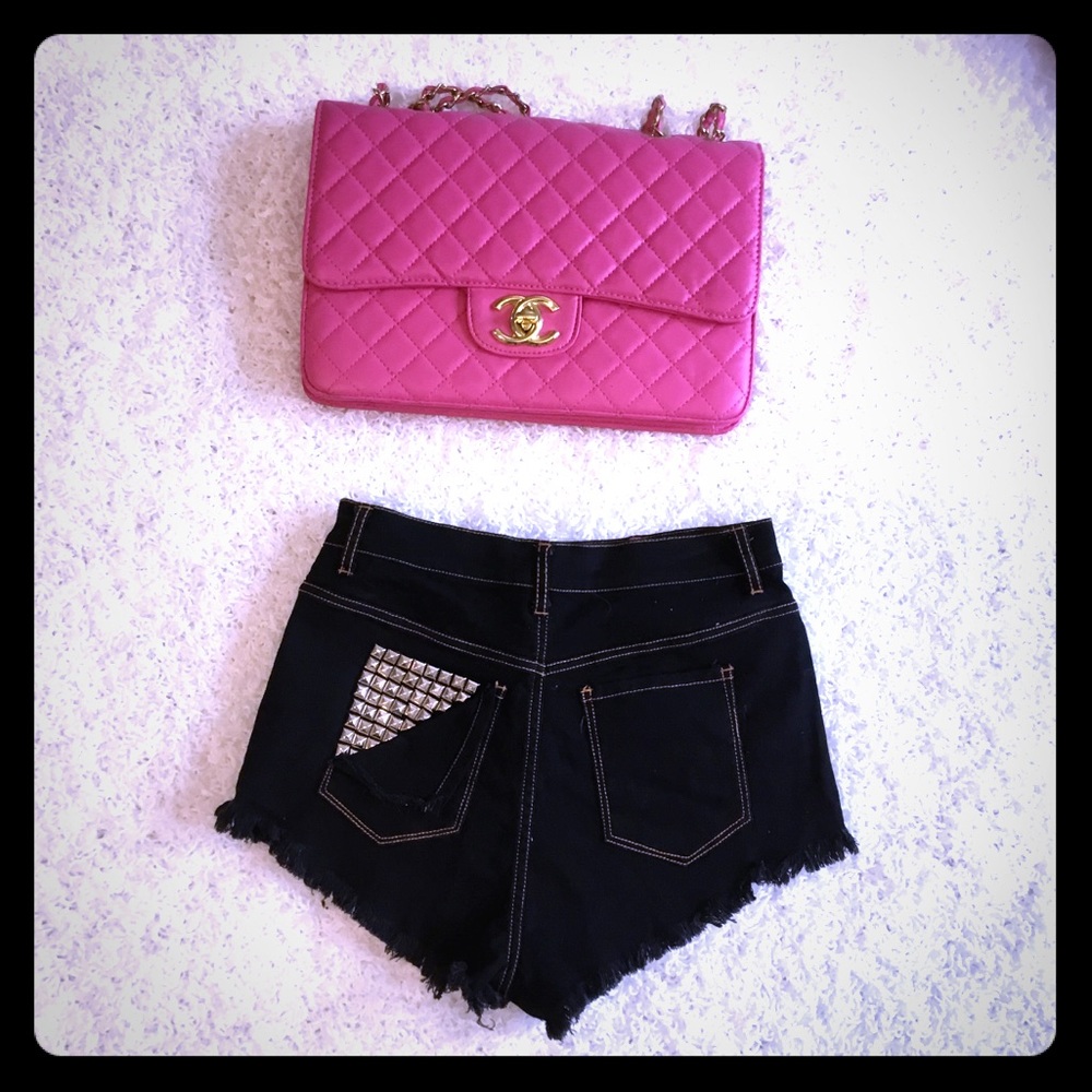 Shorts jeans high waist size S NEW